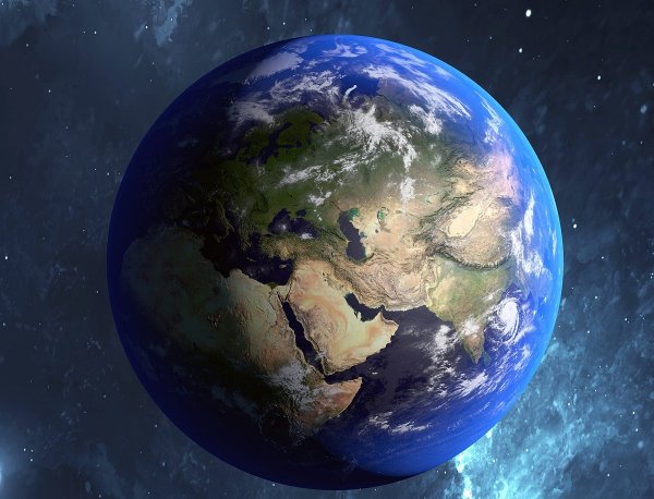 Земля из космоса через 1000 лет