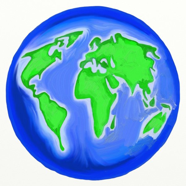 Земля рисунок