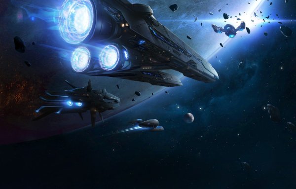 Космические корабли фантастика