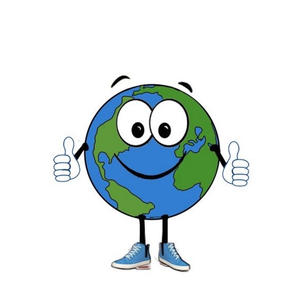 Планета земля с глазками