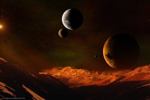 Снимки планеты с космоса