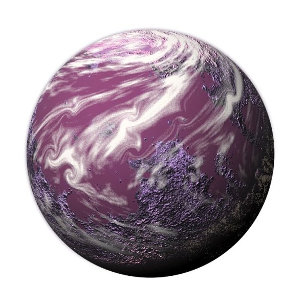 Планеты на белом фоне