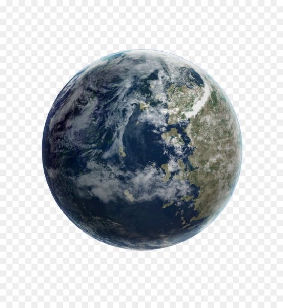 Земля на прозрачном фоне