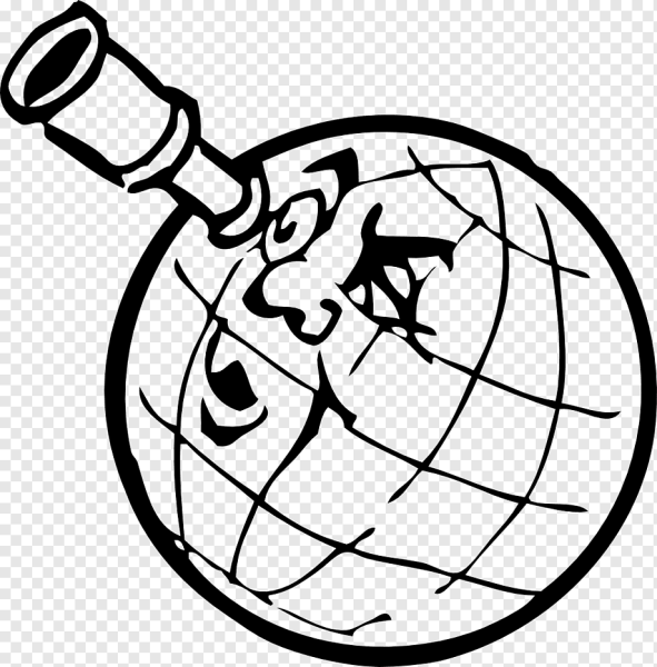 Веселый Глобус раскраска