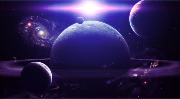 Космос планеты Галактики