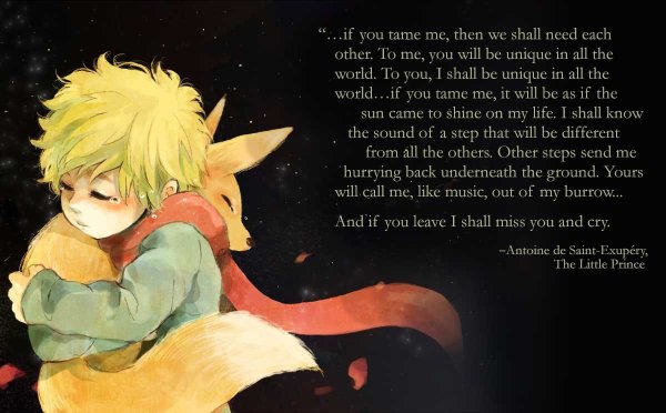 Маленький принц и Лис арты