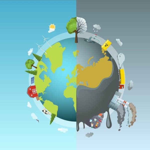 Грязный земной шар