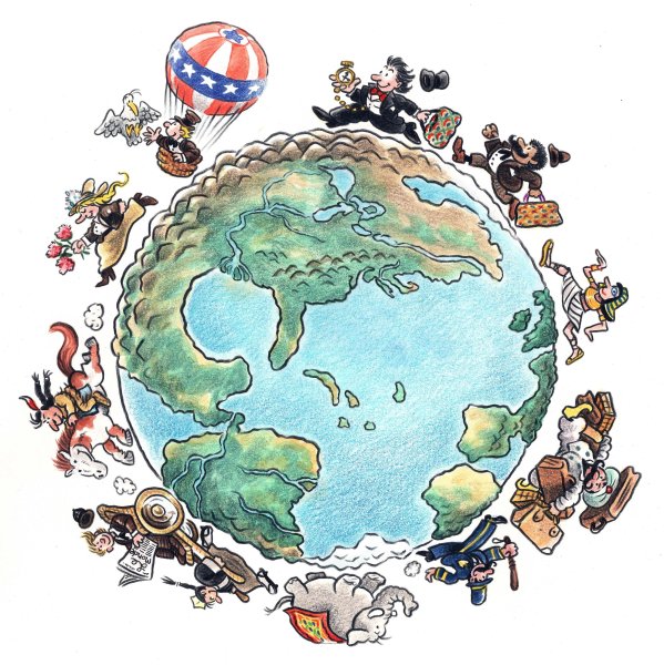 Путешествие вокруг земного шара