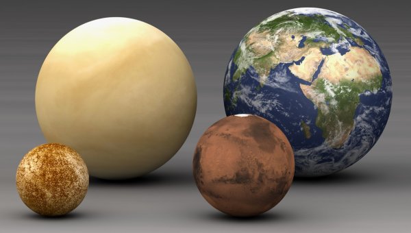 Меркурий Венера земля Марс