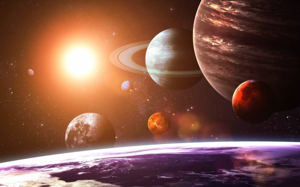 Солнечная система фото из космоса
