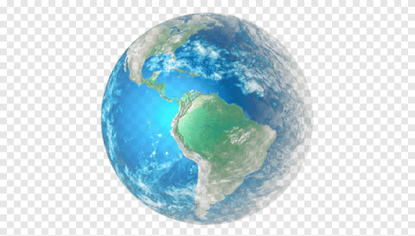 Земной шар светлый
