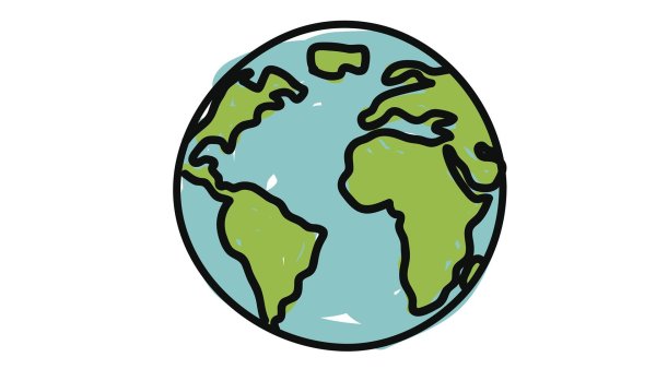 Стикер Планета земля