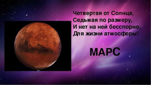 Загадки про планеты солнечной системы для детей с ответами