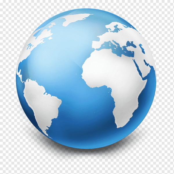 Земной шар значок