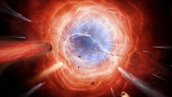 Рождение черной дыры