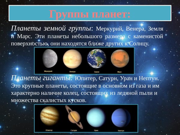 Меркурий Планетная группа