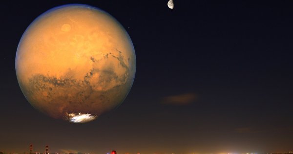 Приближение Марса к земле