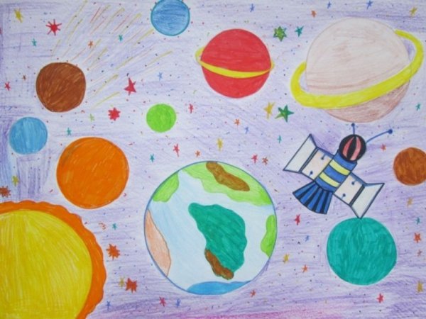 Планеты для рисования для детей