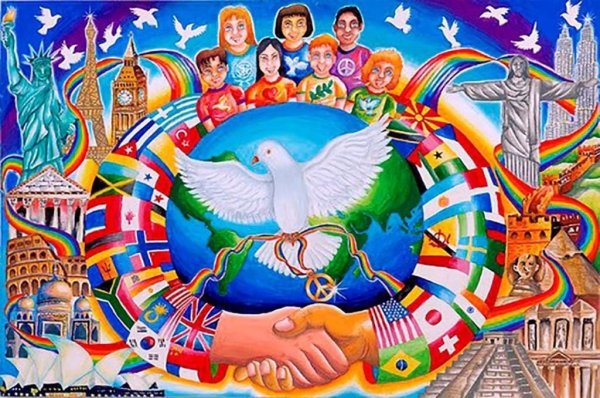 Символ мира на земле