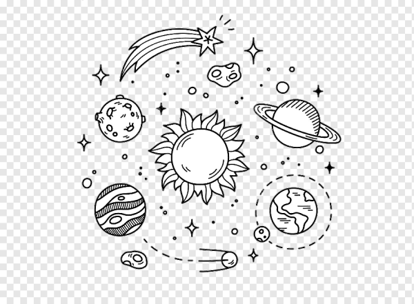 Планеты эскиз