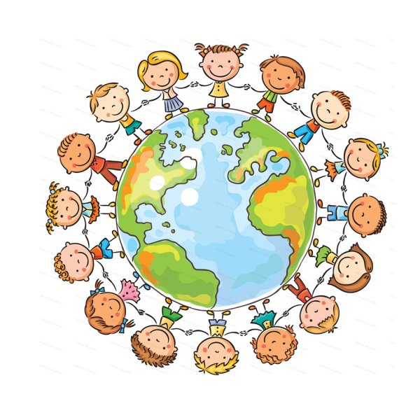 Дети вокруг земного шара детские
