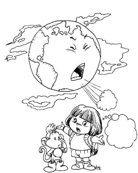 Экологические раскраски