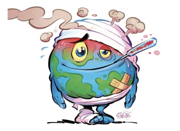 Плакат Планета заболела