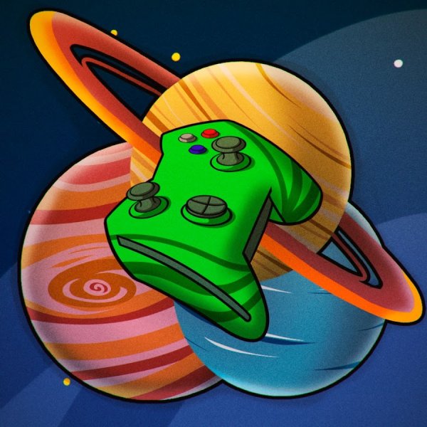 Планета игр арт