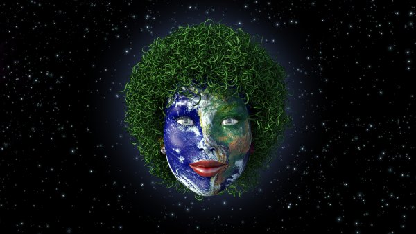 Планета с лицом