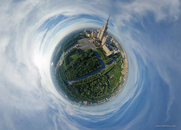 Сферическая панорама МГУ
