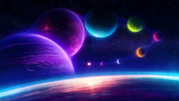 Разноцветная Планета