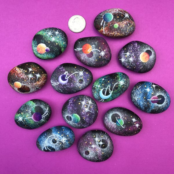 Роспись на камнях