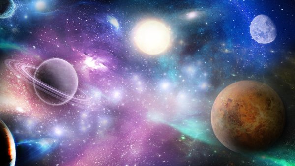 Космический фон для презентации