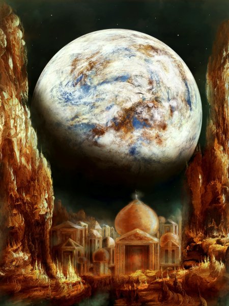 Фантастические пейзажи других планет