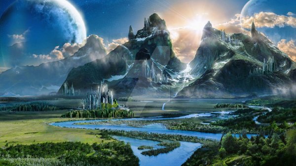 Фантастические пейзажи