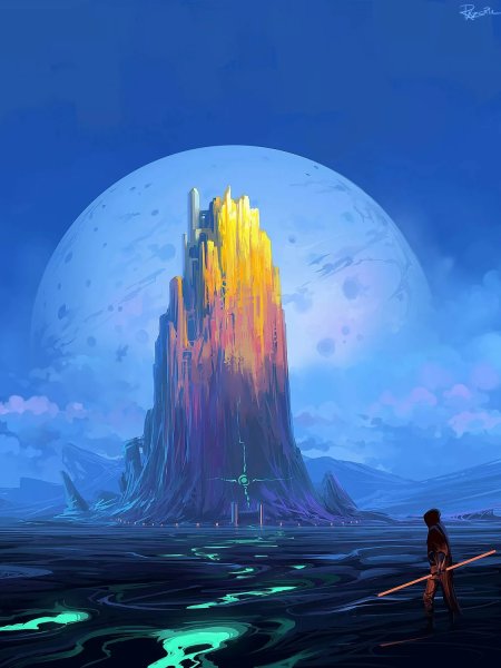 Фантастические пейзажи