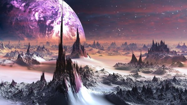 Инопланетные пейзажи