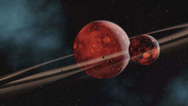 Луна 4 миллиарда лет назад