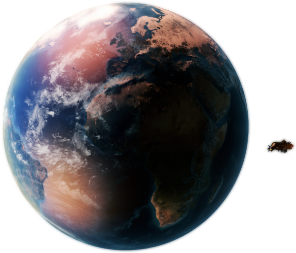 Планета без фона