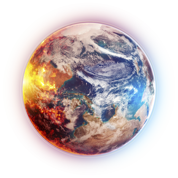 Планеты на белом фоне