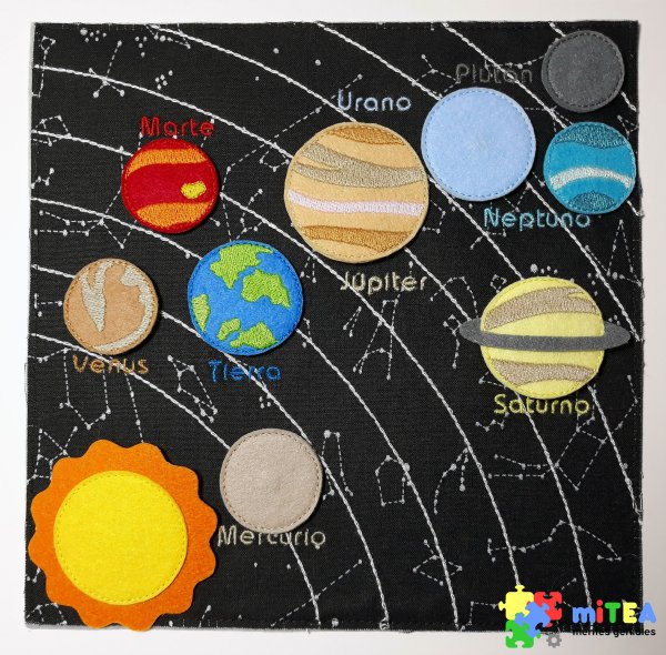 Аппликация Солнечная система