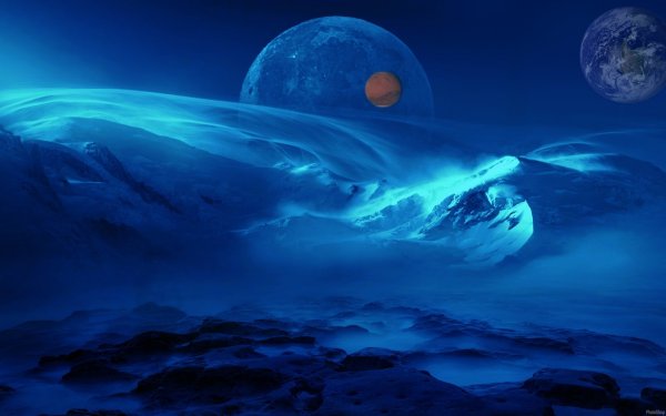 Планета голубая фэнтези