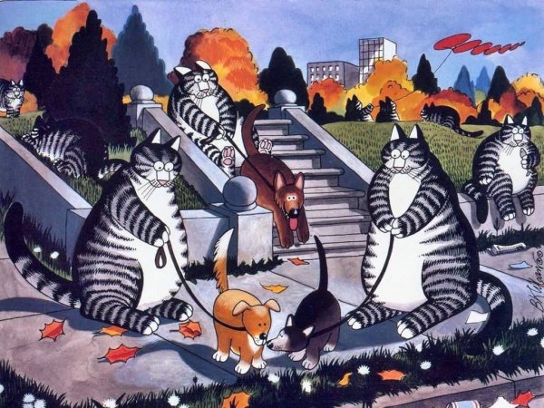 Коты Бернарда Клибана