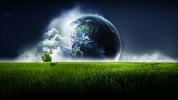 Фиолетовый космос