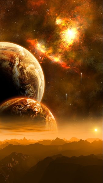 Живые обои космос на андроид