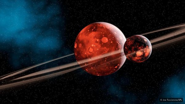 Луна и земля миллиарды лет назад