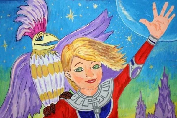 Иллюстрация к рассказу приключения Алисы тайна третьей планеты