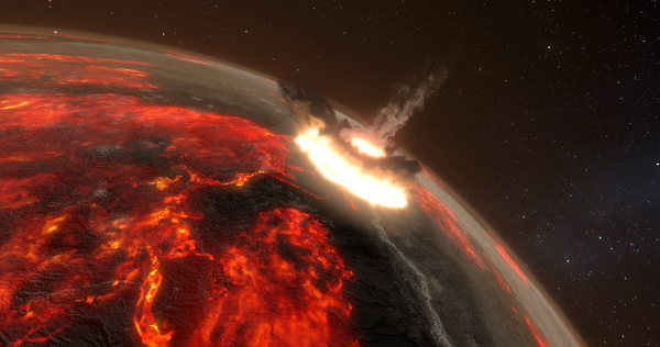 Рождение новой планеты земля