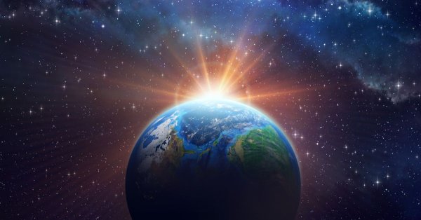 Земля из космоса живопись