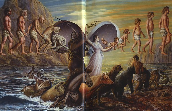 Бхагавад Гита иллюстрации Перерождение